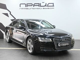 2014 Audi A8 Long III (D4) Рестайлинг, чёрный, 1959900 рублей, вид 5