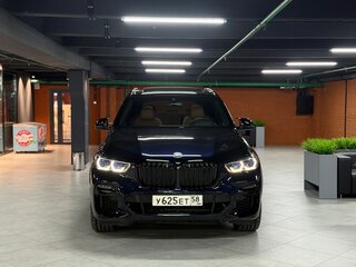 2019 BMW X5 40i IV (G05/G18), синий, 5990000 рублей, вид 5