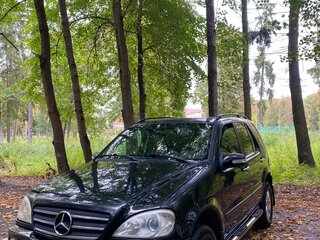 2002 Mercedes-Benz M-Класс 270 I (W163) Рестайлинг, чёрный, 720000 рублей, вид 2