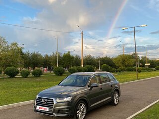 2017 Audi Q7 II (4M), серый, 6700000 рублей, вид 5