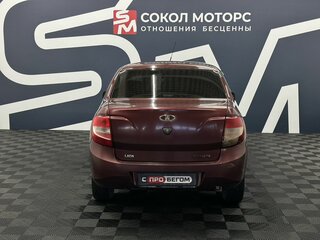 2013 Lada (ВАЗ) Granta I, красный, 329900 рублей, вид 4