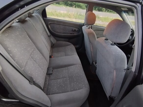 2008 Kia Spectra I Рестайлинг 2, чёрный - вид 9