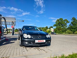 2006 Mercedes-Benz CLK-Класс 280 II (W209) Рестайлинг, чёрный, 760000 рублей, вид 1