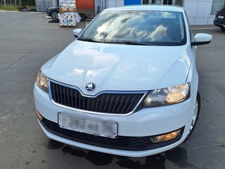 2019 Skoda Rapid I Рестайлинг, белый, 1300000 рублей, вид 2