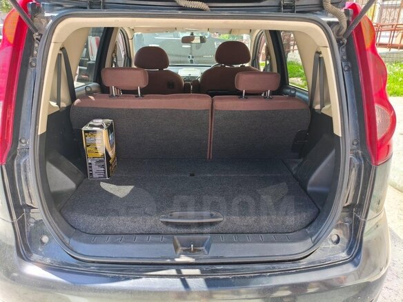 2009 Nissan Note I Рестайлинг, чёрный - вид 2