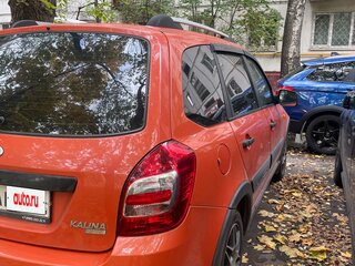 2016 Lada (ВАЗ) Kalina II, оранжевый, 500000 рублей, вид 5