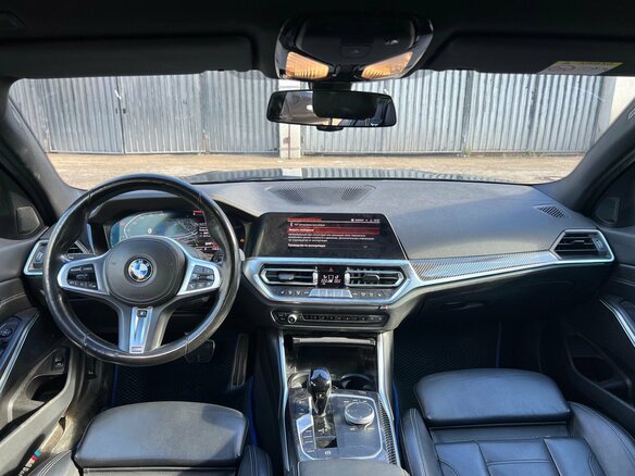 2022 BMW 3 серии 320d xDrive VII (G2x) Рестайлинг, чёрный, 5200000 рублей - вид 14