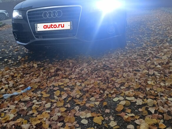 2009 Audi A4 IV (B8), чёрный, 930000 рублей - вид 1