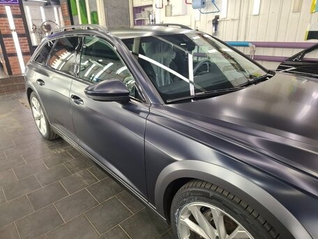2021 Audi A6 allroad 45 TDI IV (C8), синий, 5650000 рублей, вид 3