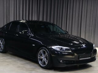 2013 BMW 5 серии 528i xDrive VI (F10/F11/F07), чёрный, 1649000 рублей, вид 3