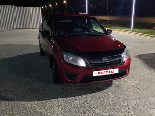 2016 Lada (ВАЗ) Granta I, красный, 300000 рублей, вид 4