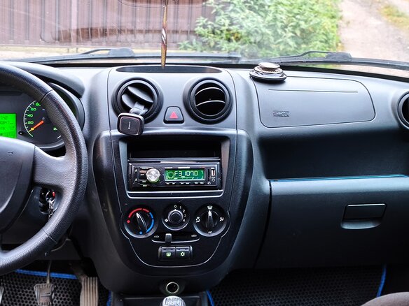 2012 Lada (ВАЗ) Granta I, синий, 290000 рублей - вид 7