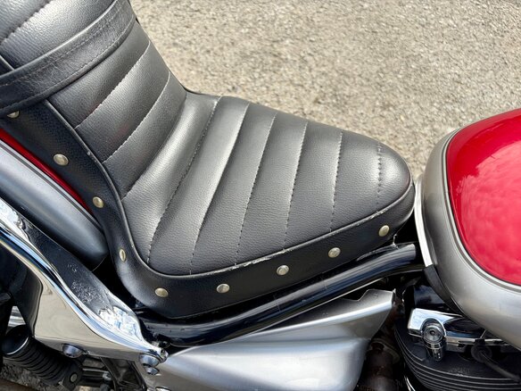 2006 Yamaha XVS400 Drag Star, красный - вид 7