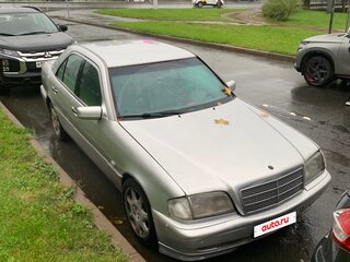 1996 Mercedes-Benz C-Класс 180 I (W202), серебристый, 220000 рублей, вид 2