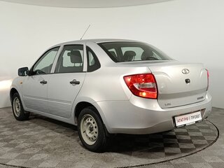 2014 Lada (ВАЗ) Granta I, серебристый, 590000 рублей, вид 5