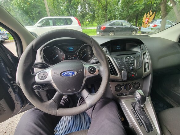 2014 Ford Focus III, синий, 850000 рублей - вид 5