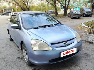 2001 Honda Civic VI Рестайлинг, голубой, 330000 рублей, вид 3