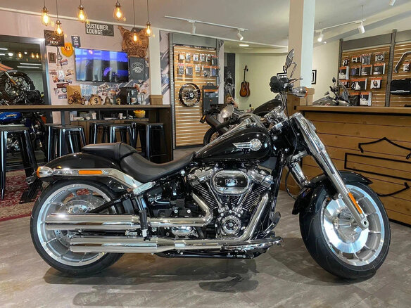 2024 Harley-Davidson Fat Boy, зелёный, 3350000 рублей - вид 5