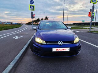 2014 Volkswagen Golf R VII, синий, 3400000 рублей, вид 3