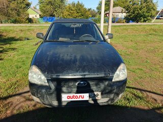 2009 Lada (ВАЗ) Priora I, чёрный, 175000 рублей, вид 1
