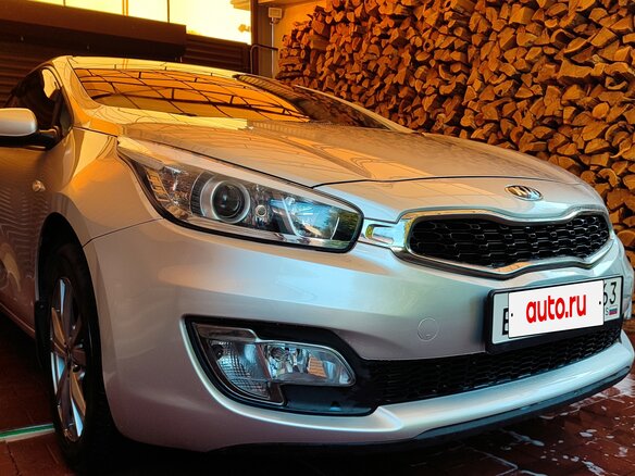 2014 Kia Ceed II, серебристый - вид 7