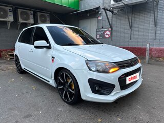 2017 Lada (ВАЗ) Kalina Sport II, белый, 610000 рублей, вид 4