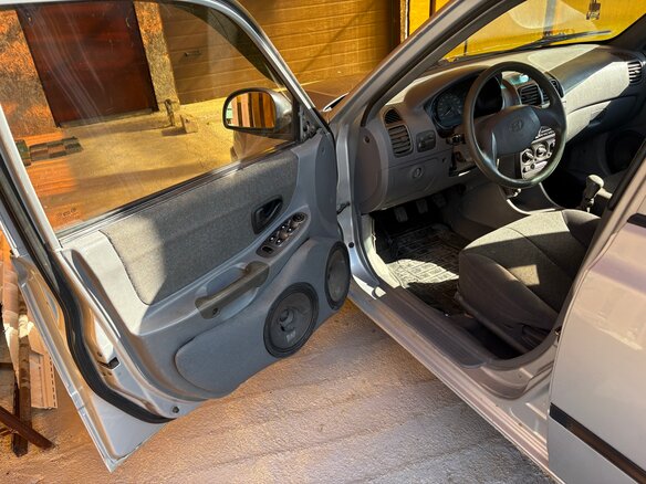 2004 Hyundai Accent ТагАЗ II, серебристый - вид 6
