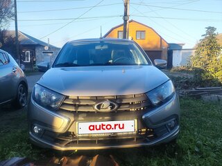 2020 Lada (ВАЗ) Granta I Рестайлинг, серый, 780000 рублей, вид 1