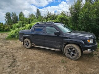 2010 Honda Ridgeline I Рестайлинг, чёрный, 1000000 рублей, вид 3