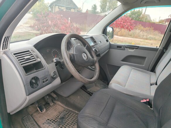 2008 Volkswagen Transporter, зелёный, 1100000 рублей - вид 3