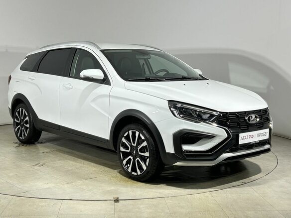 2026 Lada (ВАЗ) Vesta SW Cross I Рестайлинг (NG), белый - вид 3