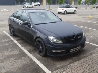 2008 Mercedes-Benz C-Класс 350 III (W204), чёрный, 600000 рублей, вид 1