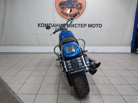 2003 Harley-Davidson V-Rod, синий, 689000 рублей, вид 4
