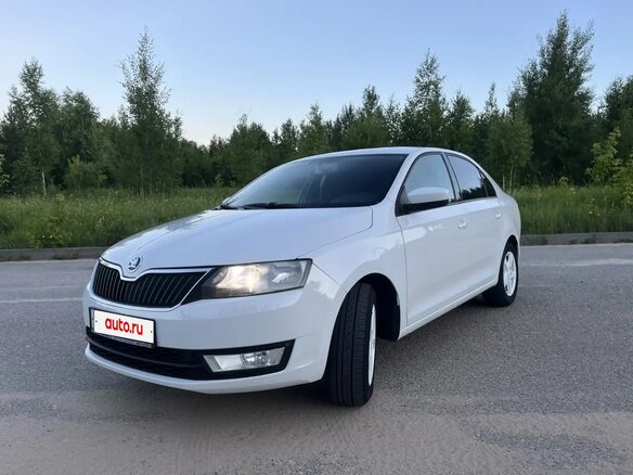 2016 Skoda Rapid I, белый, 700000 рублей - вид 8