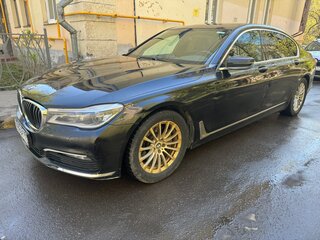 2018 BMW 7 серии Long 730Ld xDrive VI (G11/G12), чёрный, 2250000 рублей, вид 2