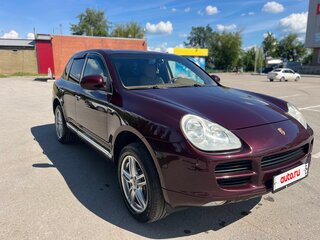 2004 Porsche Cayenne I (955), красный, 1100000 рублей, вид 3