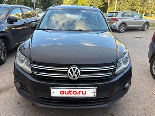 2012 Volkswagen Tiguan I Рестайлинг, чёрный, 850000 рублей, вид 2