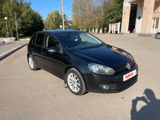 2009 Volkswagen Golf VI, чёрный, 500000 рублей, вид 2
