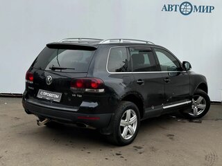 2008 Volkswagen Touareg I Рестайлинг, чёрный, 859000 рублей, вид 5