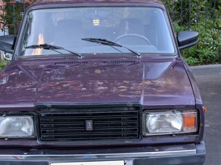 2001 Lada (ВАЗ) 2107, фиолетовый, 135000 рублей, вид 2
