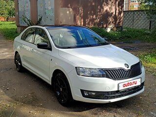 2017 Skoda Rapid I, белый, 1350000 рублей, вид 4