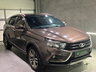 2019 Lada (ВАЗ) Vesta SW Cross I, коричневый, 1200000 рублей, вид 2