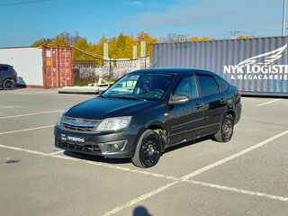 2015 Lada (ВАЗ) Granta I, чёрный, 308000 рублей, вид 1