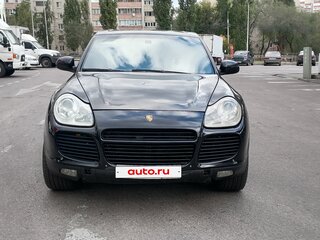 2006 Porsche Cayenne Turbo I (955), чёрный, 750000 рублей, вид 3