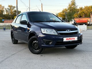 2016 Lada (ВАЗ) Granta I, синий, 380000 рублей, вид 2