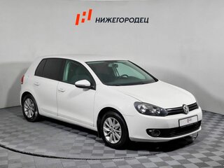2012 Volkswagen Golf VI, белый, 672000 рублей, вид 3