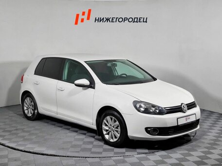 2012 Volkswagen Golf VI, белый, 659000 рублей, вид 3