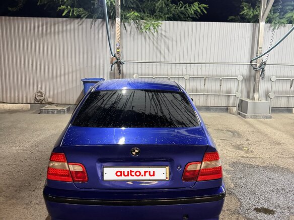 1998 BMW 3 серии 318i IV (E46), синий, 480000 рублей - вид 3