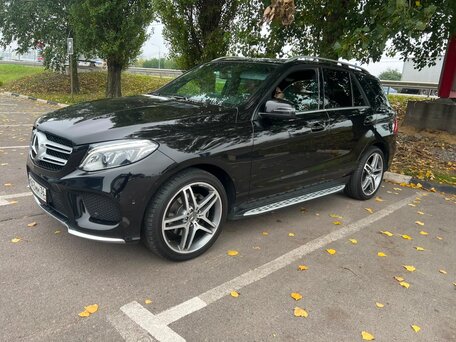 2017 Mercedes-Benz GLE 300 I (W166), чёрный, 3800000 рублей, вид 1