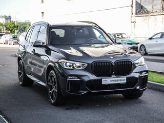 2019 BMW X5 M50d IV (G05/G18), серый, 4699000 рублей, вид 5